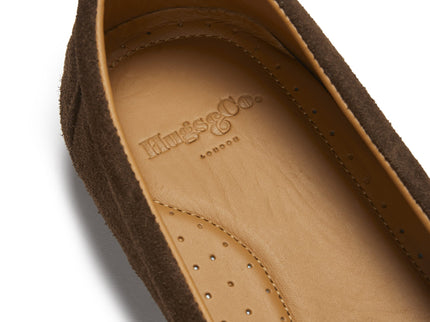 Damen Tasselled Espadrilles Braun Wildleder – Hugs & Co.