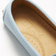 Women's Tasselled Driving Loafers, sky blue suede-4