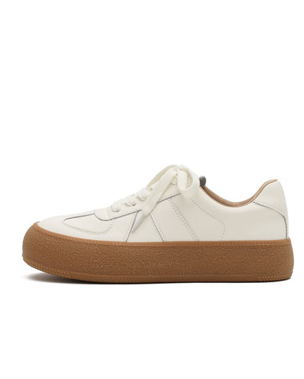 Women's Casually Cool Platform Sneakers – Gum Sole