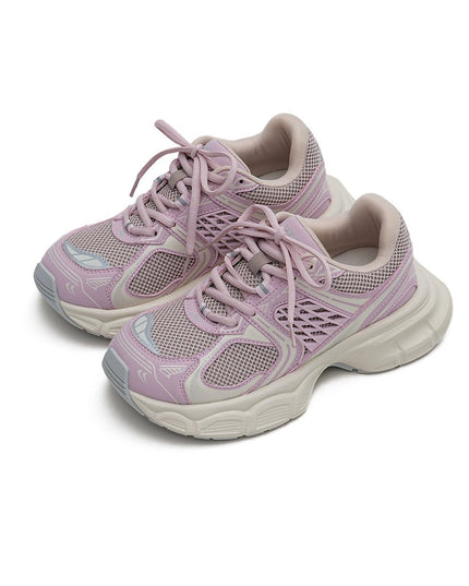 Masoomake Chunky Athletic Sneakers Lavender