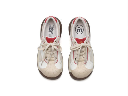 Women's Star Chunky Toe Platform Sneakers – Kawaii Suede Trainers