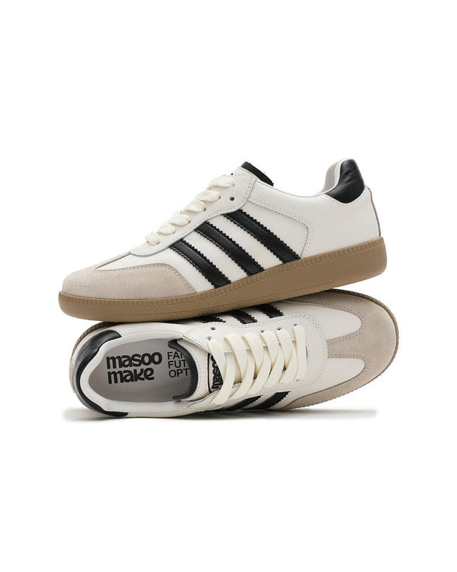 Damen Triple Stripe Tokyo Campus Sneakers – Retro Leder Trainer