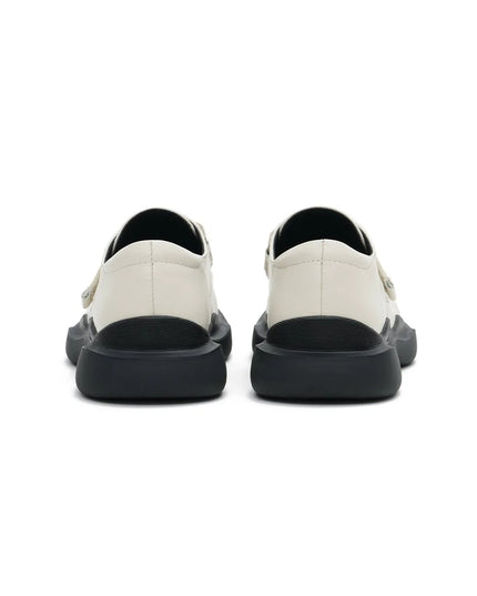 Masoomake Velcro Platform Loafers Damen | Chunky Leder