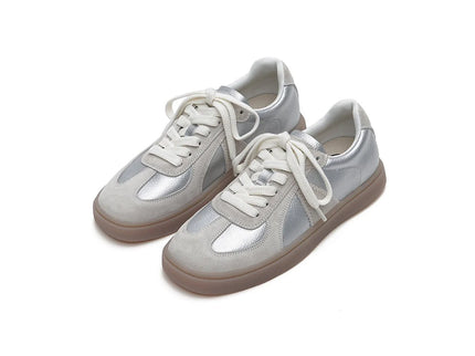 Masoomake Damen Sneaker – Lightweight Flat Casual | Wildleder-Paneel