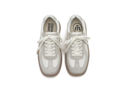 Masoomake Damen Sneaker – Lightweight Flat Casual | Wildleder-Paneel