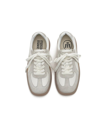 Masoomake Damen Sneaker – Lightweight Flat Casual | Wildleder-Paneel