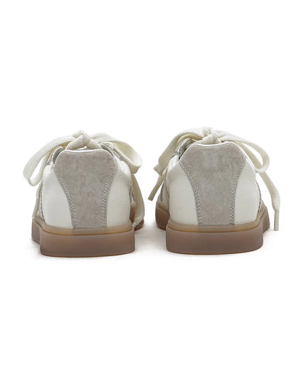 Masoomake Damen Sneaker – Lightweight Flat Casual | Wildleder-Paneel