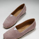 Women's Chukka Espadrilles, powder pink suede-1