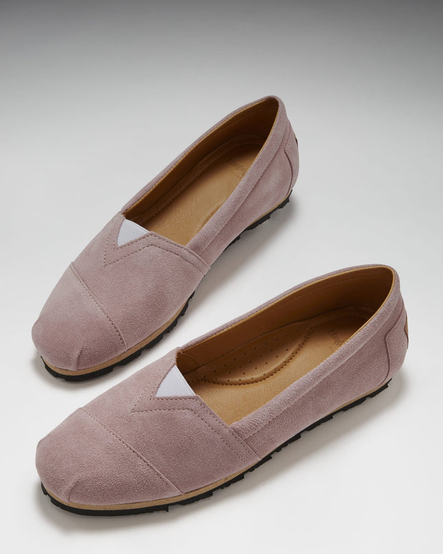 Women's Chukka Espadrilles, powder pink suede-1