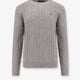 Wool an cashmere cable knit sweater
