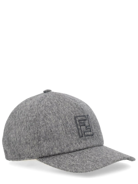 WOOL AND CASHMERE BASEBALL HAT