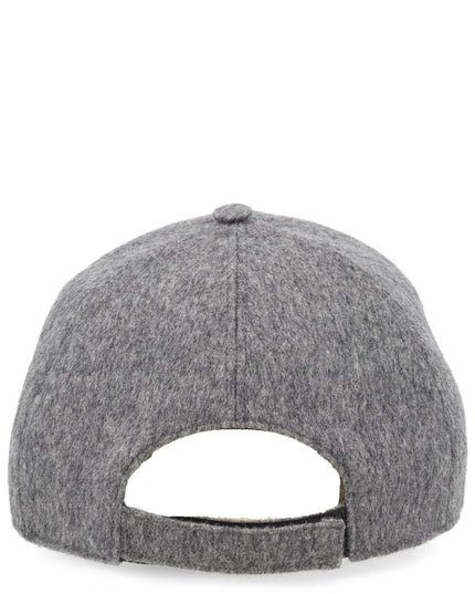 WOOL AND CASHMERE BASEBALL HAT