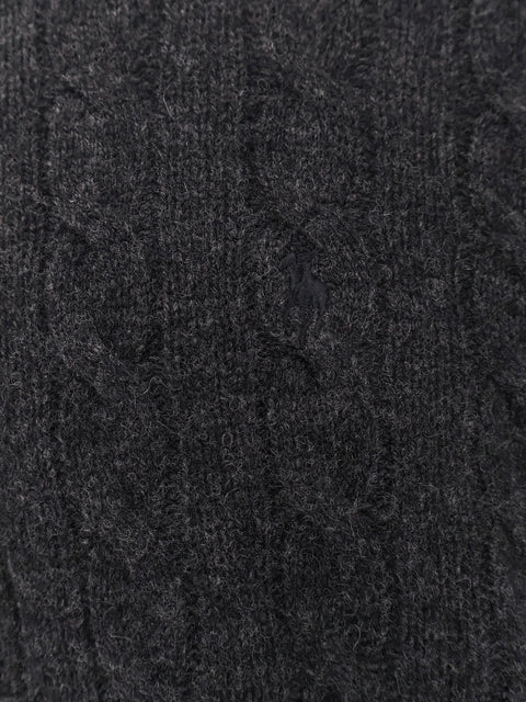 Wool and cashmere cable knit sweater