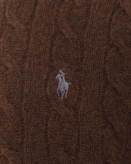 Wool and cashmere cable knit sweater