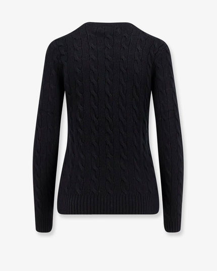 Wool and cashmere cable knit sweater
