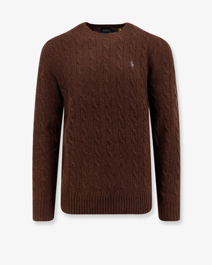 Wool and cashmere cable knit sweater