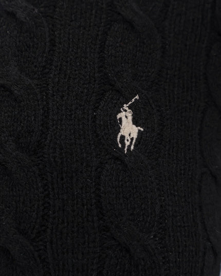 Wool and cashmere cable knit sweater