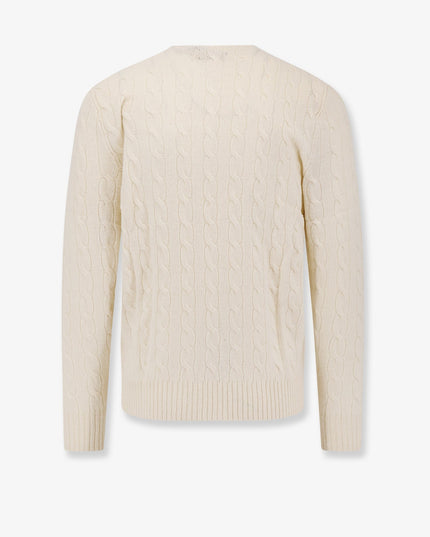 Wool and cashmere cable knit sweater
