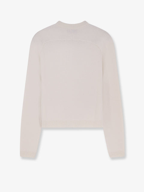 Wool and cashmere cardigan with metal Horsebit