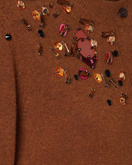 Wool and cashmere cardigan