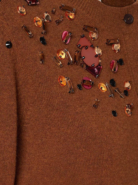 Wool and cashmere cardigan