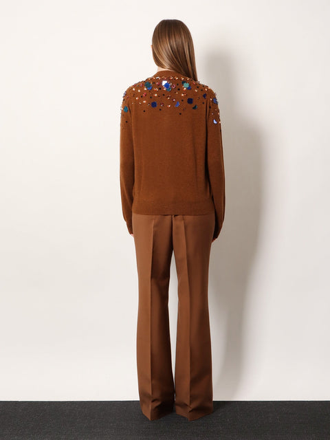 Wool and cashmere cardigan