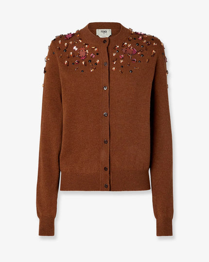 Wool and cashmere cardigan
