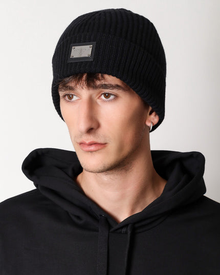 Wool and cashmere hat