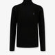 Wool and cashmere sweater with frontal logo