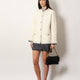 Wool and cotton blend cardigan