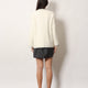 Wool and cotton blend cardigan