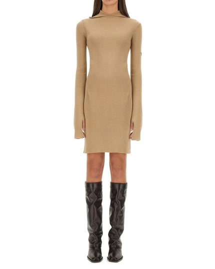 WOOL AND SILK DRESS