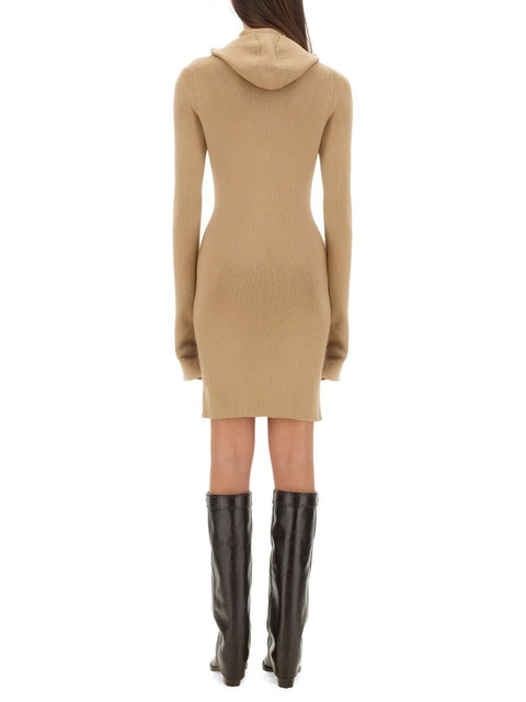 WOOL AND SILK DRESS
