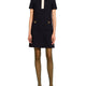 WOOL AND SILK MINI DRESS