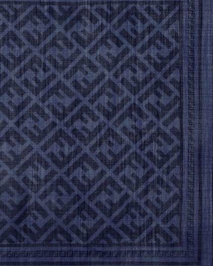 Wool and silk scarf