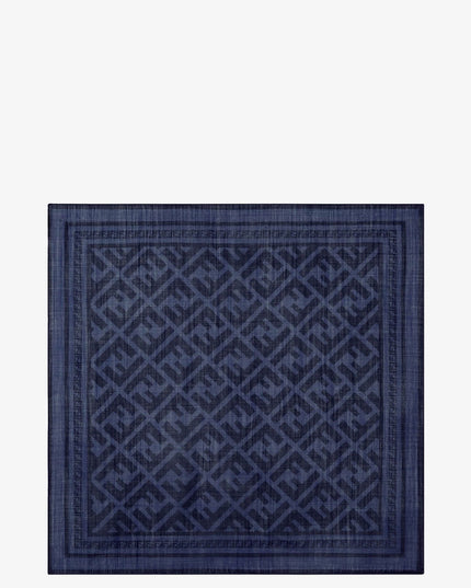 Wool and silk scarf