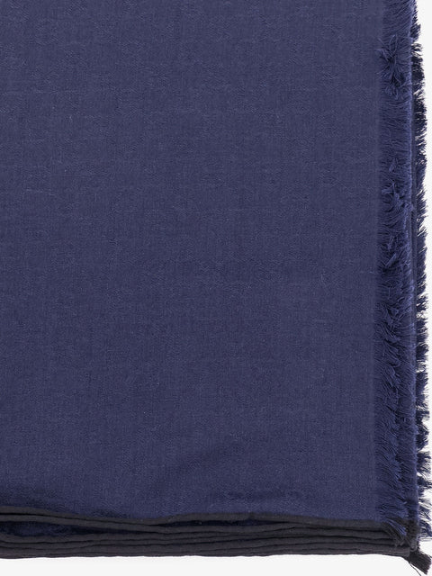 Wool and silk scarf