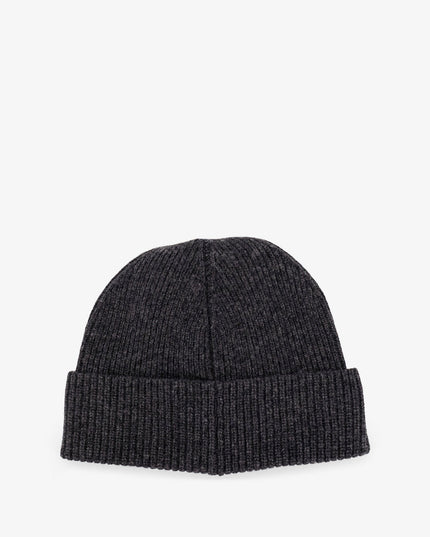 Wool blend beanie hat