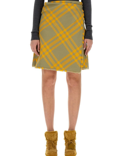WOOL BLEND KILT