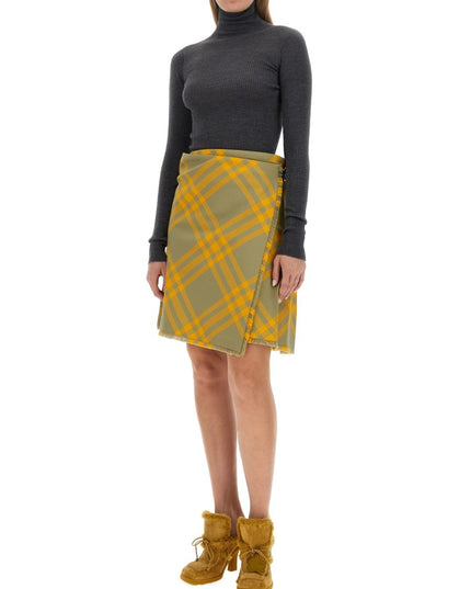 WOOL BLEND KILT
