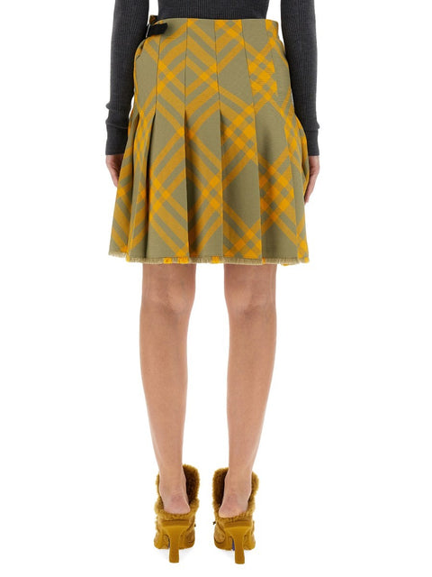 WOOL BLEND KILT
