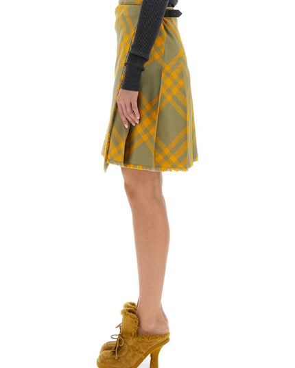 WOOL BLEND KILT
