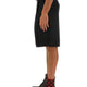 WOOL BLEND TWILL SHORTS