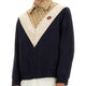 WOOL BOMBER JACKET WITH PRINT TOUTE LA V