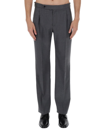WOOL CANVAS PANTS