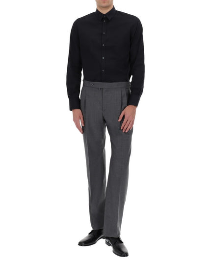 WOOL CANVAS PANTS