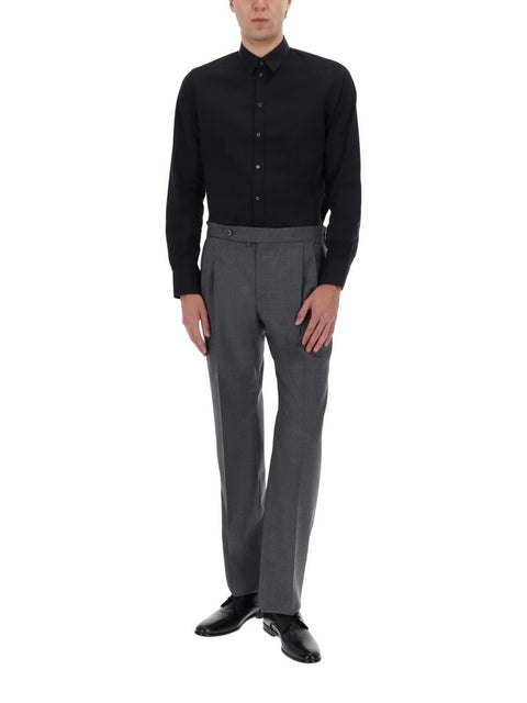 WOOL CANVAS PANTS