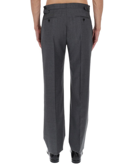WOOL CANVAS PANTS