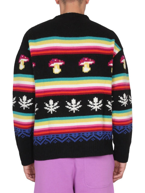 WOOL CREW NECK SWEATER