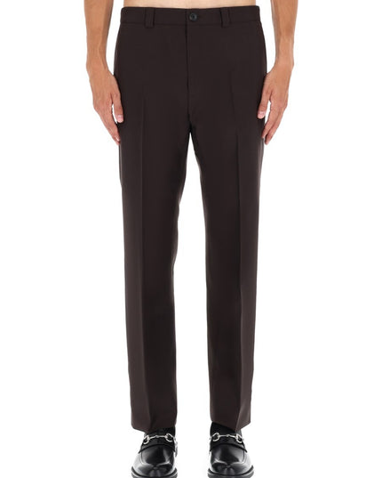WOOL GABARDINE PANTS